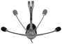 Logitech H110 Stereo Headset Gris/Gris Oscuro con Micrófono Giratorio