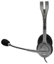 Logitech H110 Stereo Headset Gris/Gris Oscuro con Micrófono Giratorio