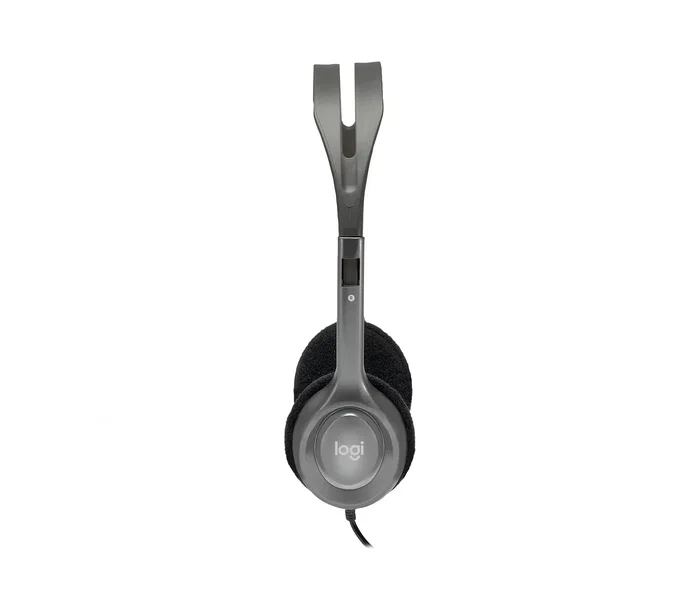 Logitech H110 Stereo Headset Plata/Gris