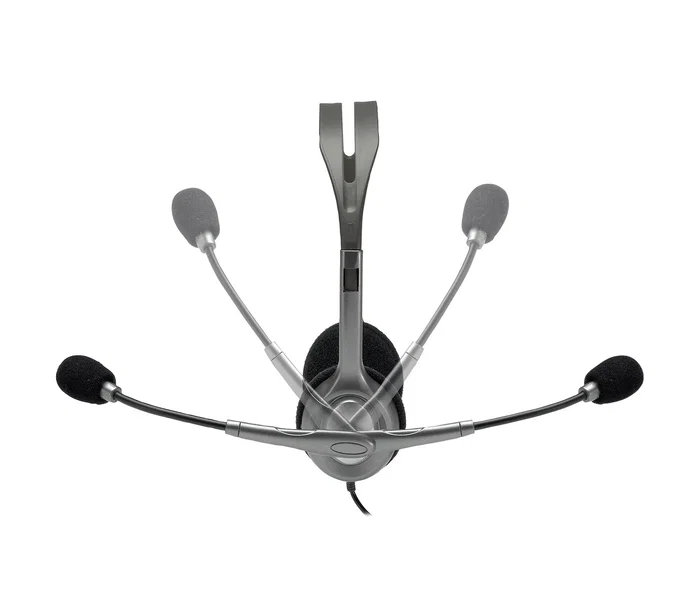 Logitech H110 Stereo Headset Plata/Gris
