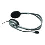 Logitech H110 Stereo Headset Gris/Gris Oscuro con Micrófono Giratorio