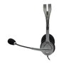 Logitech H110 Stereo Headset Gris/Gris Oscuro con Micrófono Giratorio