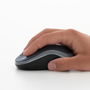 Logitech Ratón Inalámbrico M185 Plug-and-Play, Transmisión Rápida, Conveniencia y Libertad Inalámbrica, Larga Duración Batería