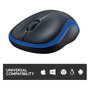 Logitech M185 Ratón Inalámbrico Azul