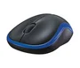 Logitech M185 Ratón Inalámbrico Ambidextro Azul