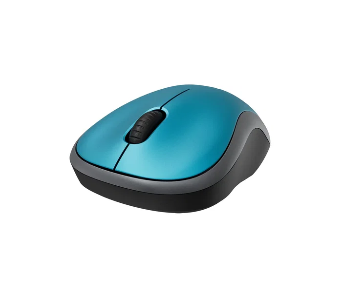 Logitech M185 Ratón Inalámbrico Ambidextro Azul