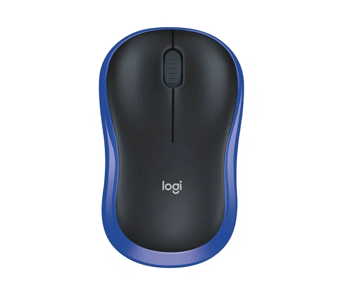 Logitech M185 Ratón Inalámbrico Ambidextro Azul