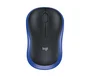 Logitech M185 Ratón Inalámbrico Ambidextro Azul
