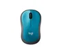 Logitech M185 Ratón Inalámbrico Ambidextro Azul