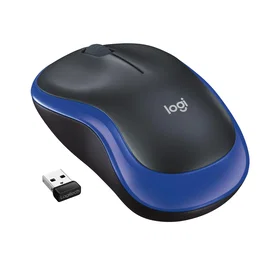 Logitech M185 Ratón Inalámbrico Azul