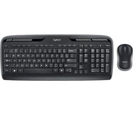 Logitech Combo Inalámbrico MK330 Teclado y Ratón con Teclas de Acceso Rápido y Diseño Silencioso