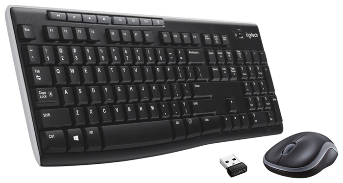 Logitech MK270 Combo de Teclado y Ratón Inalámbrico Negro Español Logitech MK270 Combo de Teclado y Ratón Inalámbrico Negro Español