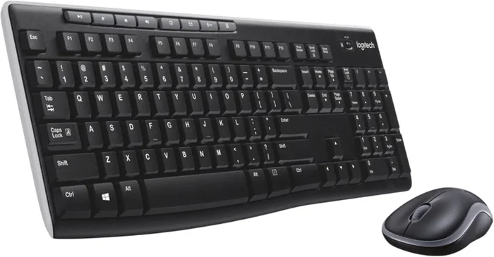 Logitech MK270 Combo de Teclado y Ratón Inalámbrico Negro, Español Logitech MK270 Combo de Teclado y Ratón Inalámbrico Negro, Español