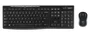 Logitech MK270 Combo de Teclado y Ratón Inalámbrico Negro, Español