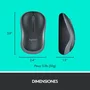 Logitech MK270 Combo de Teclado y Ratón Inalámbrico Negro, Español