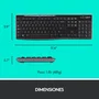 Logitech MK270 Combo de Teclado y Ratón Inalámbrico Negro, Español