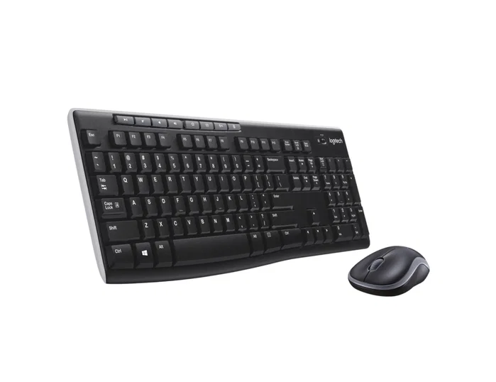 Logitech MK270 Combo de Teclado y Ratón Inalámbrico Negro, Español Logitech MK270 Combo de Teclado y Ratón Inalámbrico Negro, Español