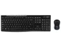 Logitech MK270 Combo de Teclado y Ratón Inalámbrico Negro Español