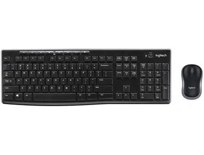 Logitech MK270 Combo de Teclado y Ratón Inalámbrico Negro, Español Logitech MK270 Combo de Teclado y Ratón Inalámbrico Negro, Español