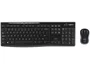 Logitech MK270 Combo de Teclado y Ratón Inalámbrico Negro, Español