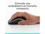Logitech MK270 Combo de Teclado y Ratón Inalámbrico Negro, Español
