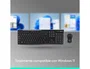Logitech MK270 Combo de Teclado y Ratón Inalámbrico Negro, Español