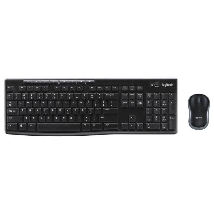 Logitech MK270 Combo de Teclado y Ratón Inalámbrico Negro Español Logitech MK270 Combo de Teclado y Ratón Inalámbrico Negro Español