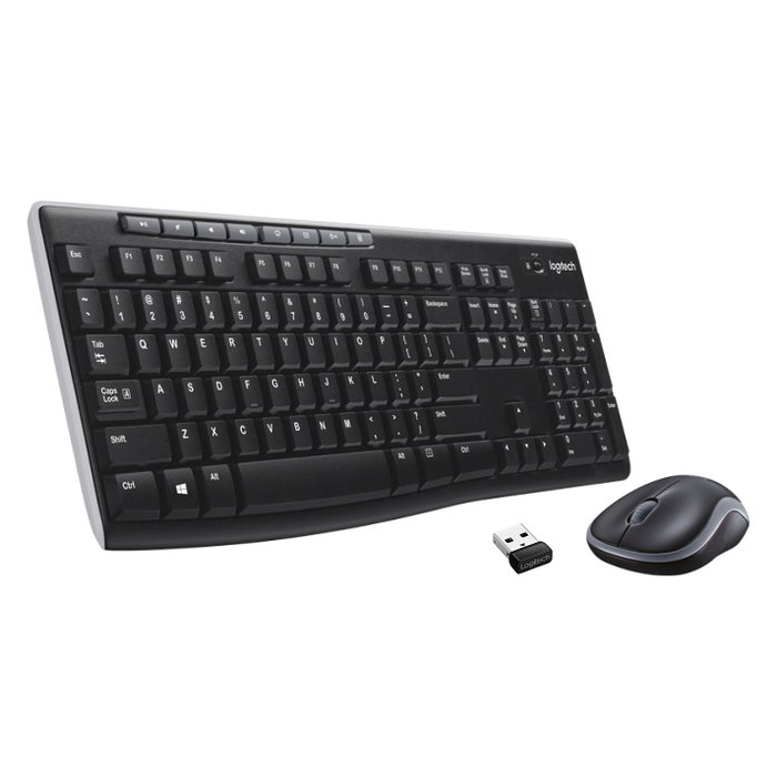 Logitech MK270 Combo de Teclado y Ratón Inalámbrico Negro Español Logitech MK270 Combo de Teclado y Ratón Inalámbrico Negro Español