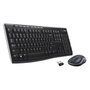 Logitech MK270 Combo de Teclado y Ratón Inalámbrico Negro Español