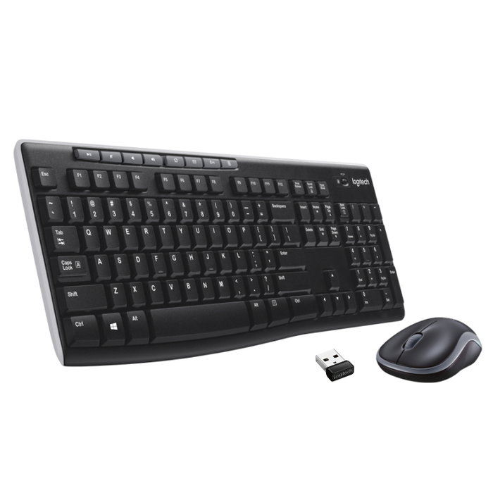 Logitech MK270 Combo de Teclado y Ratón Inalámbrico Negro Español Logitech MK270 Combo de Teclado y Ratón Inalámbrico Negro Español