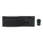 Logitech MK270 Combo de Teclado y Ratón Inalámbrico Negro Español