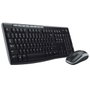 Logitech MK270 Combo de Teclado y Ratón Inalámbrico Negro Español