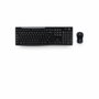 Logitech MK270 Combo de Teclado y Ratón Inalámbrico Negro Español
