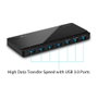TP-Link UH700 Hub USB 3.0 de 7 Puertos Negro