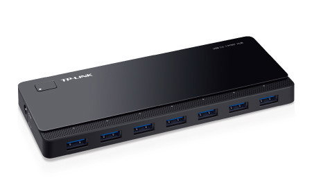 TP-Link UH700 Hub USB 3.0 de 7 Puertos Negro