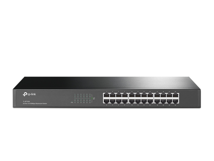 TP-Link TL-SF1024 Switch No administrado Fast Ethernet (10/100) 24 Puertos 1U Gris TP-Link TL-SF1024 Switch No administrado Fast Ethernet (10/100) 24 Puertos 1U Gris