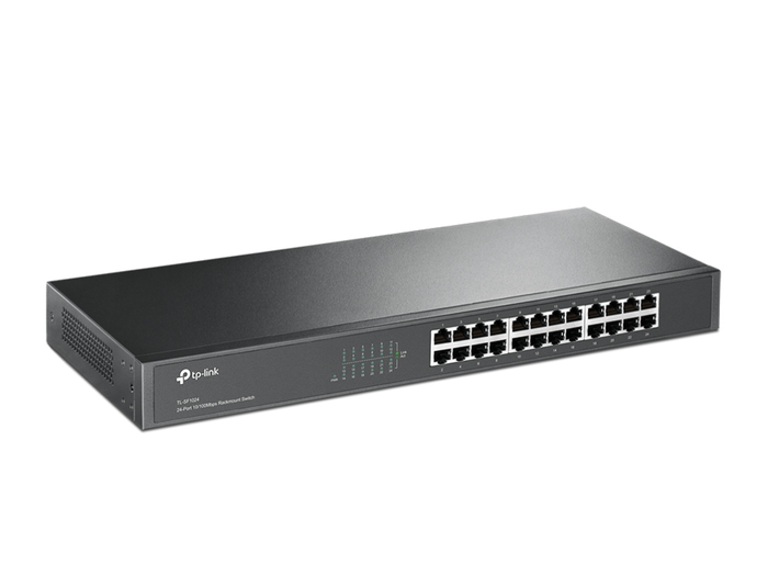 TP-Link TL-SF1024 Switch No administrado Fast Ethernet (10/100) 24 Puertos 1U Gris TP-Link TL-SF1024 Switch No administrado Fast Ethernet (10/100) 24 Puertos 1U Gris