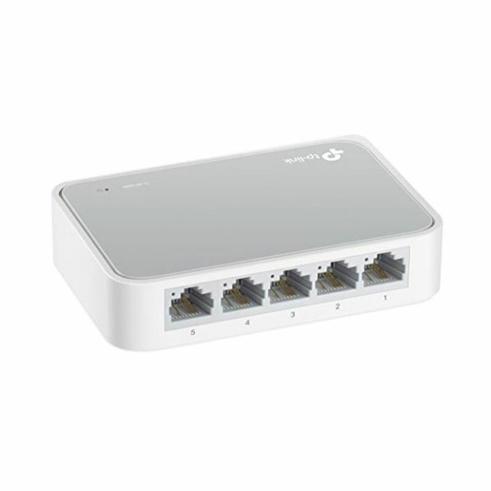 TP-Link TL-SF1005D Switch de Sobremesa 5 Puertos 10/100 Mbps Blanco TP-Link TL-SF1005D Switch de Sobremesa 5 Puertos 10/100 Mbps Blanco