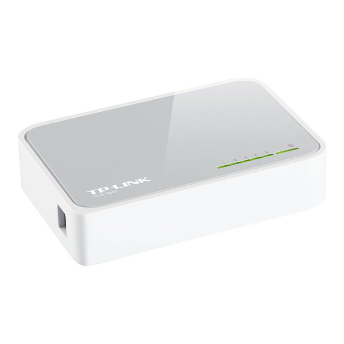 TP-Link TL-SF1005D Switch de Sobremesa 5 Puertos 10/100 Mbps Blanco TP-Link TL-SF1005D Switch de Sobremesa 5 Puertos 10/100 Mbps Blanco