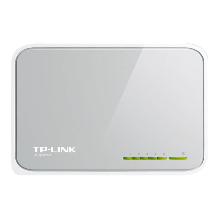 TP-Link TL-SF1005D Switch de Sobremesa 5 Puertos 10/100 Mbps Blanco TP-Link TL-SF1005D Switch de Sobremesa 5 Puertos 10/100 Mbps Blanco