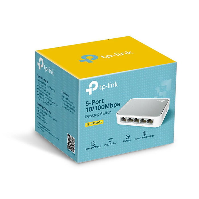 TP-Link TL-SF1005D Switch de 5 puertos 10/100 Mbps Blanco