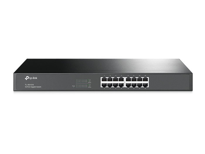 TP-Link TL-SG1016 Switch Gigabit de 16 Puertos RJ45 Negro TP-Link TL-SG1016 Switch Gigabit de 16 Puertos RJ45 Negro