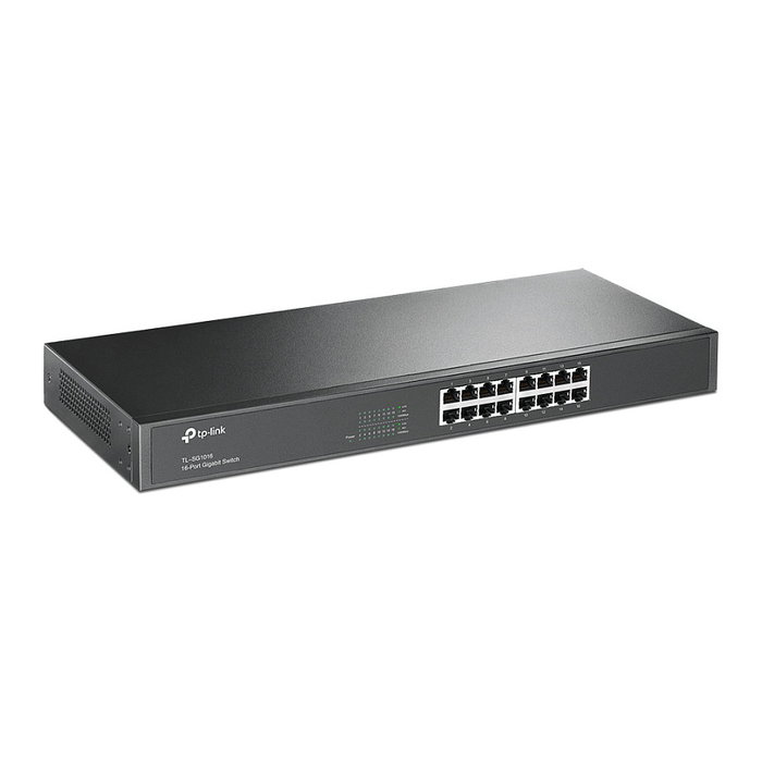 TP-Link TL-SG1016 Switch Gigabit de 16 Puertos RJ45 Negro TP-Link TL-SG1016 Switch Gigabit de 16 Puertos RJ45 Negro