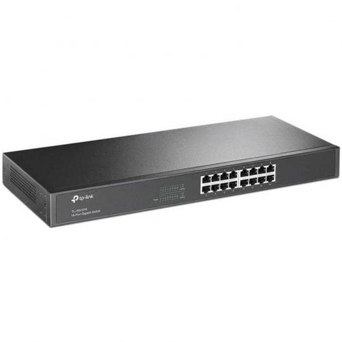 TP-Link TL-SG1016 Switch Gigabit de 16 Puertos RJ45 Negro TP-Link TL-SG1016 Switch Gigabit de 16 Puertos RJ45 Negro