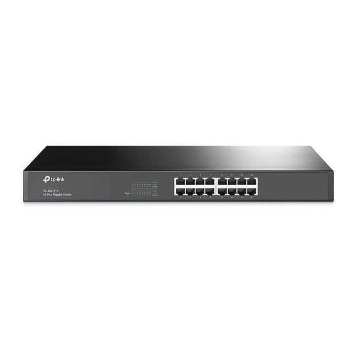 TP-Link TL-SG1016 Switch Gigabit de 16 Puertos RJ45 Negro TP-Link TL-SG1016 Switch Gigabit de 16 Puertos RJ45 Negro
