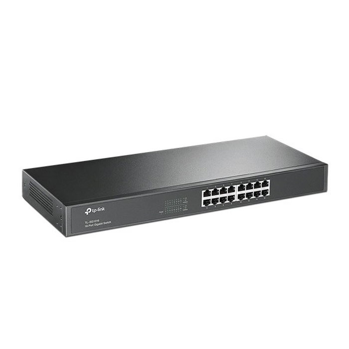 TP-Link TL-SG1016 Switch Gigabit de 16 Puertos RJ45 Negro TP-Link TL-SG1016 Switch Gigabit de 16 Puertos RJ45 Negro