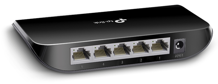 TP-Link TL-SG1005D Switch Gigabit de 5 Puertos Negro