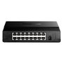 TP-Link TL-SF1016D Switch de 16 puertos Fast Ethernet 10/100 Mbps Negro