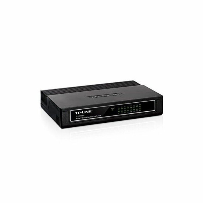 TP-Link TL-SF1016D Switch de 16 Puertos Fast Ethernet 10/100 Mbps TP-Link TL-SF1016D Switch de 16 Puertos Fast Ethernet 10/100 Mbps