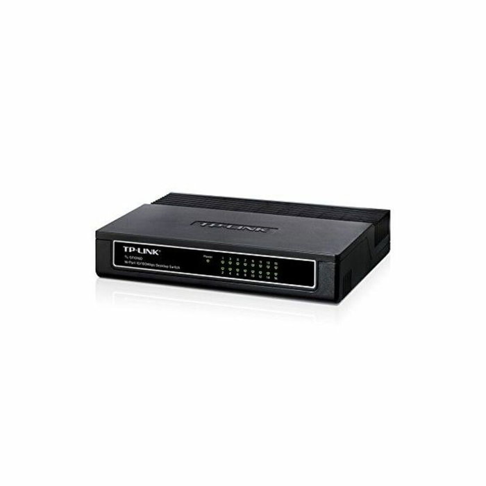TP-Link TL-SF1016D Switch de 16 Puertos Fast Ethernet 10/100 Mbps TP-Link TL-SF1016D Switch de 16 Puertos Fast Ethernet 10/100 Mbps